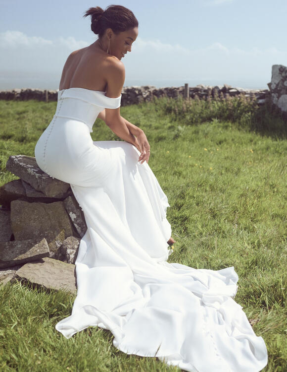 Athletic wedding dress store